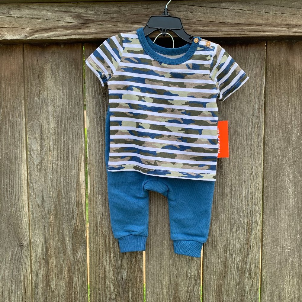 12-18 Mos Toddler Camo Jogging Suit Boys Clothes